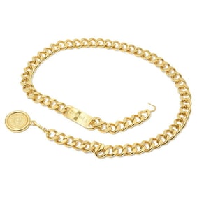 Chanel Women's Chain Belt Coco Mark GP CHANEL