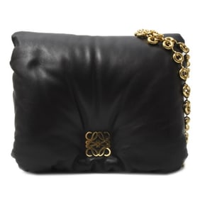 LOEWE Women's Puffer Goya Bag Chain Shoulder Lambskin AP40441X01