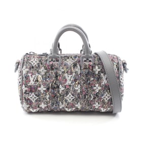 LOUIS VUITTON Handbag Leather Felt Women's Multicolor Grey M80821