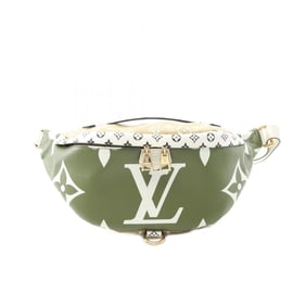 Louis Vuitton Bumbag MM Monogram Giant Waist Bag Body Coated Canvas Leather Women's Khaki Beige
