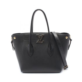 LOUIS VUITTON Freedom Handbag Leather Taurillon Women's Black M54843