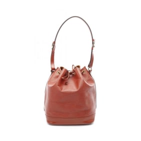 Louis Vuitton Noe Shoulder Bag Leather Epi Women's Brown M44003