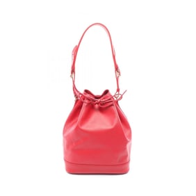 Louis Vuitton Noe Shoulder Bag Leather Epi Women's Red M5900E