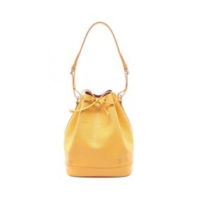 Louis Vuitton Noe Shoulder Bag Leather Epi Women's Yellow M44009