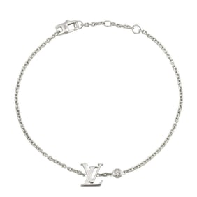 Louis Vuitton Idylle Blossom LV Diamond Bracelet 17cm K18 WG White Gold 750