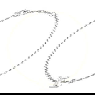 Louis Vuitton Idylle Blossom LV Diamond Bracelet 17cm K18 WG White Gold 750: Category: SizeLength: 15cm - 17cm / 5.9'' - 6.69''Category: DesignType: Charm braceletColor: White goldStone: DiamondGender: WomenMaterial: White gold (18K)Category: GeneralBrand: Louis VuittonSection