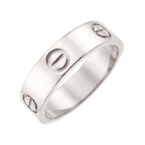 Cartier Love #56 Ring K18 WG White Gold 750