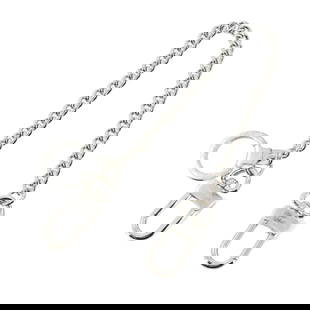 Louis Vuitton LOUIS VUITTON Wallet Chain Silver: Category: SizeHandle/Strap Length: 32.5cm / 12.79''Category: DesignType: Wallet chainColor: SilverGender: Women,MenCategory: GeneralBrand: Louis VuittonSection: ConditionRanking: Rank NS Never used /