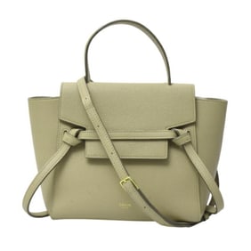 Celine Women's Belt Bag Nano Shoulder Handbag Grained Calfskin CELINE