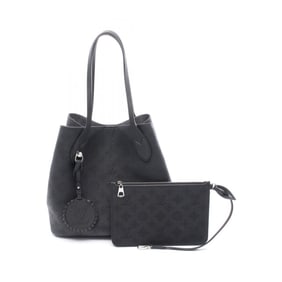 Louis Vuitton Blossom MM Mahina Handbag Leather Women's Black M21851
