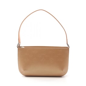Louis Vuitton Fowler Shoulder Bag Leather Monogram Matte Women's Gold M55147