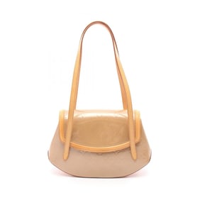 Louis Vuitton Biscayne Bay PM Monogram Vernis Peppermint Shoulder Bag Leather Women's Green M91289
