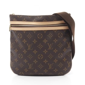 Louis Vuitton LOUIS VUITTON Pochette Bosphore Monogram Shoulder Bag Coated Canvas Leather Women's