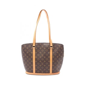 Louis Vuitton LOUIS VUITTON Babylon Monogram Shoulder Bag Coated Canvas Leather Women's Brown M51102