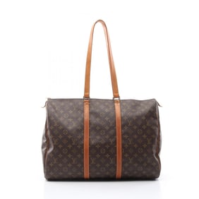 Louis Vuitton Flanery 50 Shoulder Bag Coated Canvas Leather Monogram Men's Women's Brown M51116