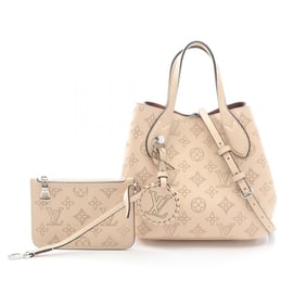 Louis Vuitton Blossom PM Mahina Handbag Leather Women's Beige M21909