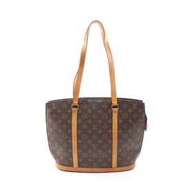 Louis Vuitton LOUIS VUITTON Babylon Monogram Shoulder Bag Coated Canvas Leather Women's Brown M51102