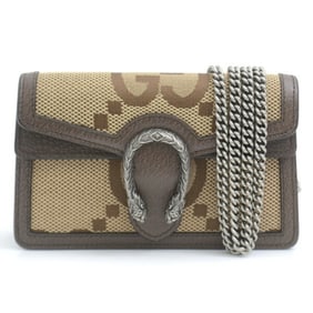 Gucci Women's Jumbo GG Dionysus Chain Shoulder Bag Beige GUCCI 476432