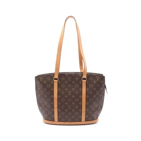Louis Vuitton Babylon Shoulder Bag Coated Canvas Leather Monogram Women's Brown M51102