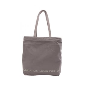 Louis Vuitton Fondation Tote Bag Canvas Women's Grey 2000000000565