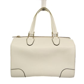 Valextra V5C15 Women's Leather Handbag Cream