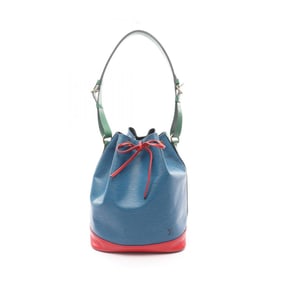 Louis Vuitton Noe Epi Toledo Blue Castilian Red Borneo Green Shoulder Bag Leather Women's M44082