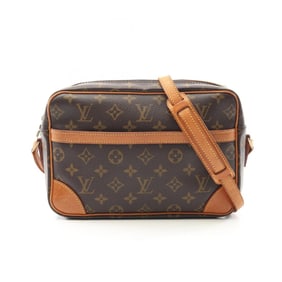 Louis Vuitton Trocadero 27 Monogram Shoulder Bag Coated Canvas Leather Women's Brown M51274
