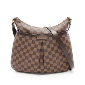 Louis Vuitton Bloomsbury PM Damier Ebene Shoulder Bag Coated Canvas Leather Women's Brown N42251