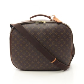 LOUIS VUITTON Packall PM Boston Bag Coated Canvas Leather Monogram Men's Women's Brown M24001