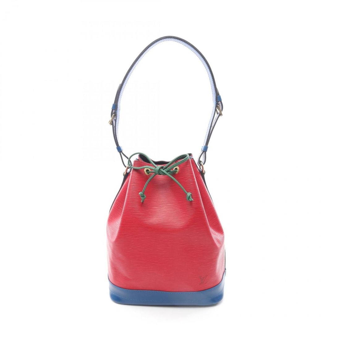 Louis Vuitton Noe Epi Castilian Red Toledo Blue Borneo Green Shoulder Bag Leather Women's M44084 (1 of 11)