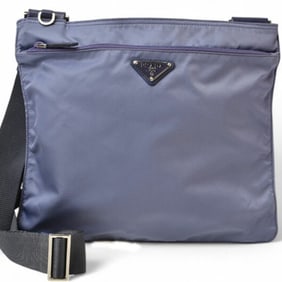 Prada shoulder bag, body PRADA TESSUTO, lavender
