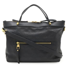 LOUIS VUITTON Louis Vuitton Monogram Empreinte Bastille PM Handbag Tote Bag Shoulder Noir Black