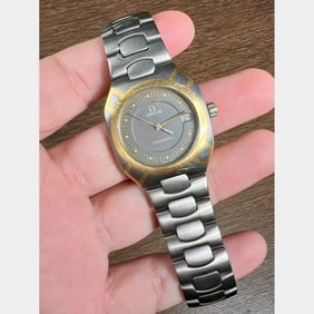 OMEGA Titanium & 18K Seamaster Watch