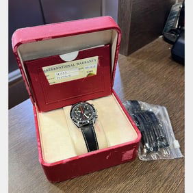 Omega Speedster Stainless Steel Chronograph w/ Box & Papers