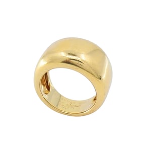 Cartier Nouvelle Vogue 18k Gold Dome Ring