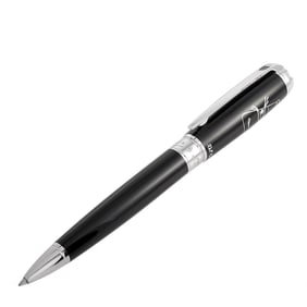 S.T. Dupont Line D Picasso Palladium Black Lacquer Ballpoint Pen 415046