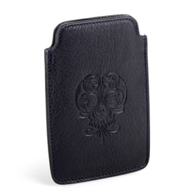 Stephen Webster Black Calfskin Leather iPhone Case 3014092-150
