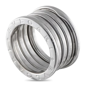Bvlgari B.zero1 18K White Gold Ring BV13-050525