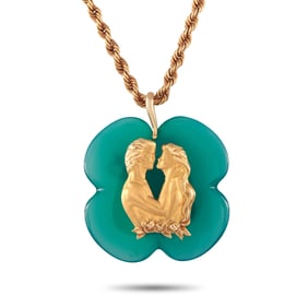 Carrera y Carrera Romeo and Juliet 18K Yellow Gold Necklace CA08-061225