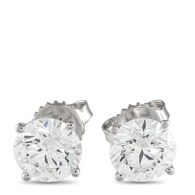 LB Exclusive 14K White Gold 3.50ct Lab-Grown Diamond Stud Earrings MF24-041625