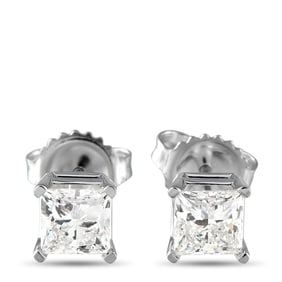 LB Exclusive 14K White Gold 1.55ct Lab-Grown Diamond Earrings MF14-051525