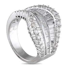 LB Exclusive 18K White Gold 2.53ct Diamond Ring MF19-051325