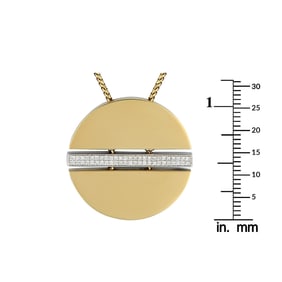 Movado 18K Yellow Gold 0.25ct Diamond Necklace MV05-052925