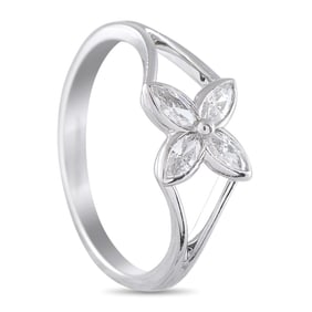 Tiffany & Co. Victoria Platinum 0.29ct Diamond Marquise Ring TI05-071125