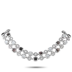 Van Cleef & Arpels 18K White Gold Mother of Pearl Necklace VC17-061125