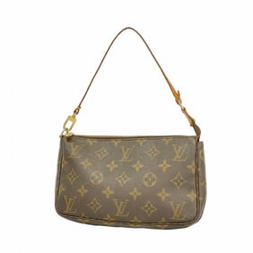 Louis Vuitton Pouch Monogram Pochette Accessoires M51980 Brown Women's P960165