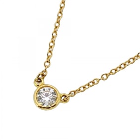 Tiffany Necklace by the Yard 1PD 18KYG Yellow Gold Diamond Ladies