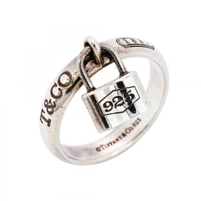 Tiffany Ring Cadena Silver 925 Size 11.5 Ladies