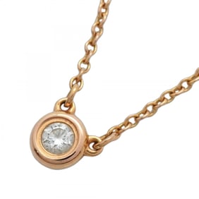 Tiffany Necklace by the Yard 1PD 18KPG Pink Gold Diamond Ladies P907040