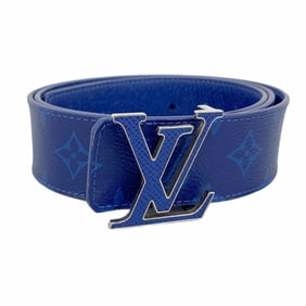 Louis Vuitton Belt Taiga Rama Santur LV Initial M0159 Blue Men's P976528